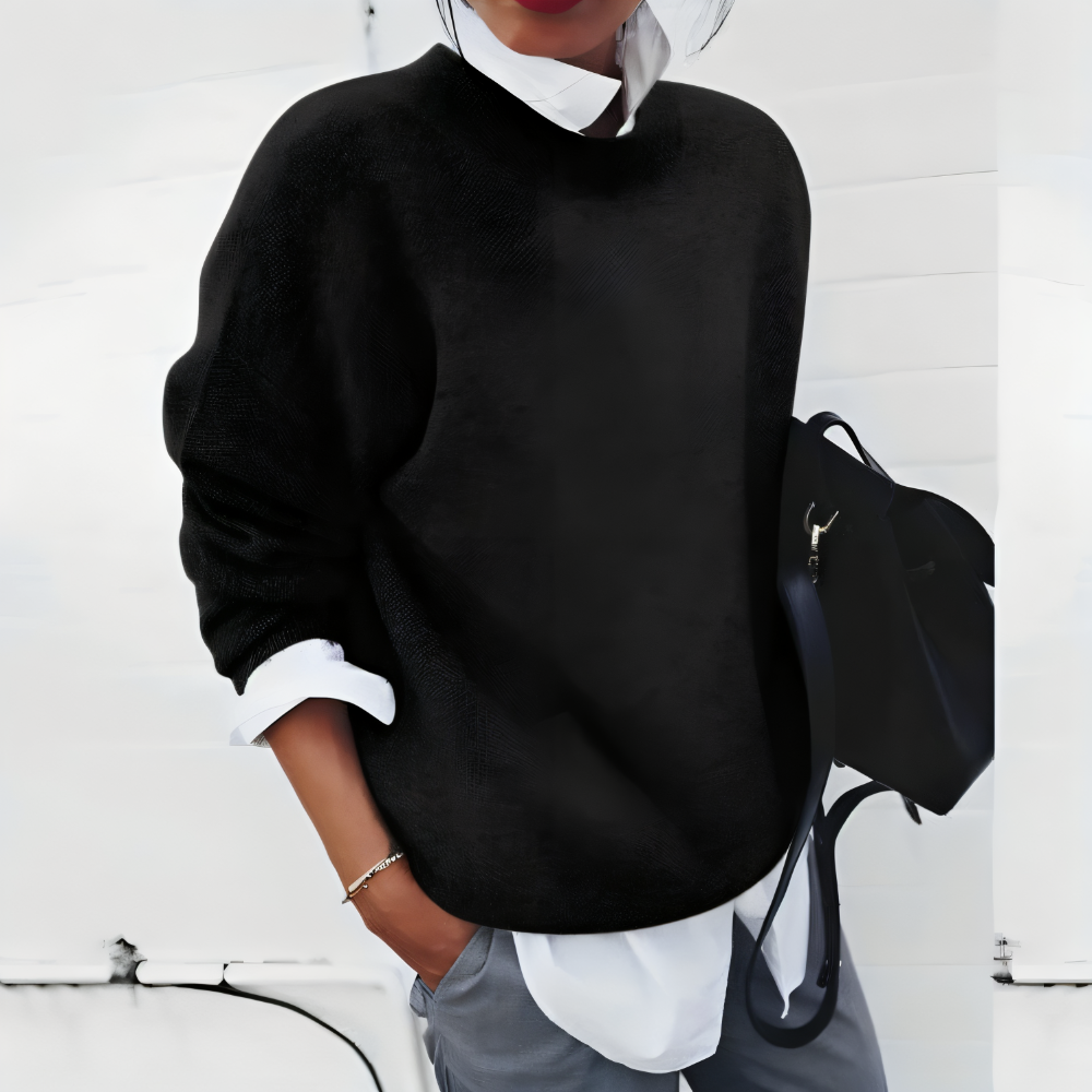 Women’s Sweater Vintage Style Long Sleeve Winter Top