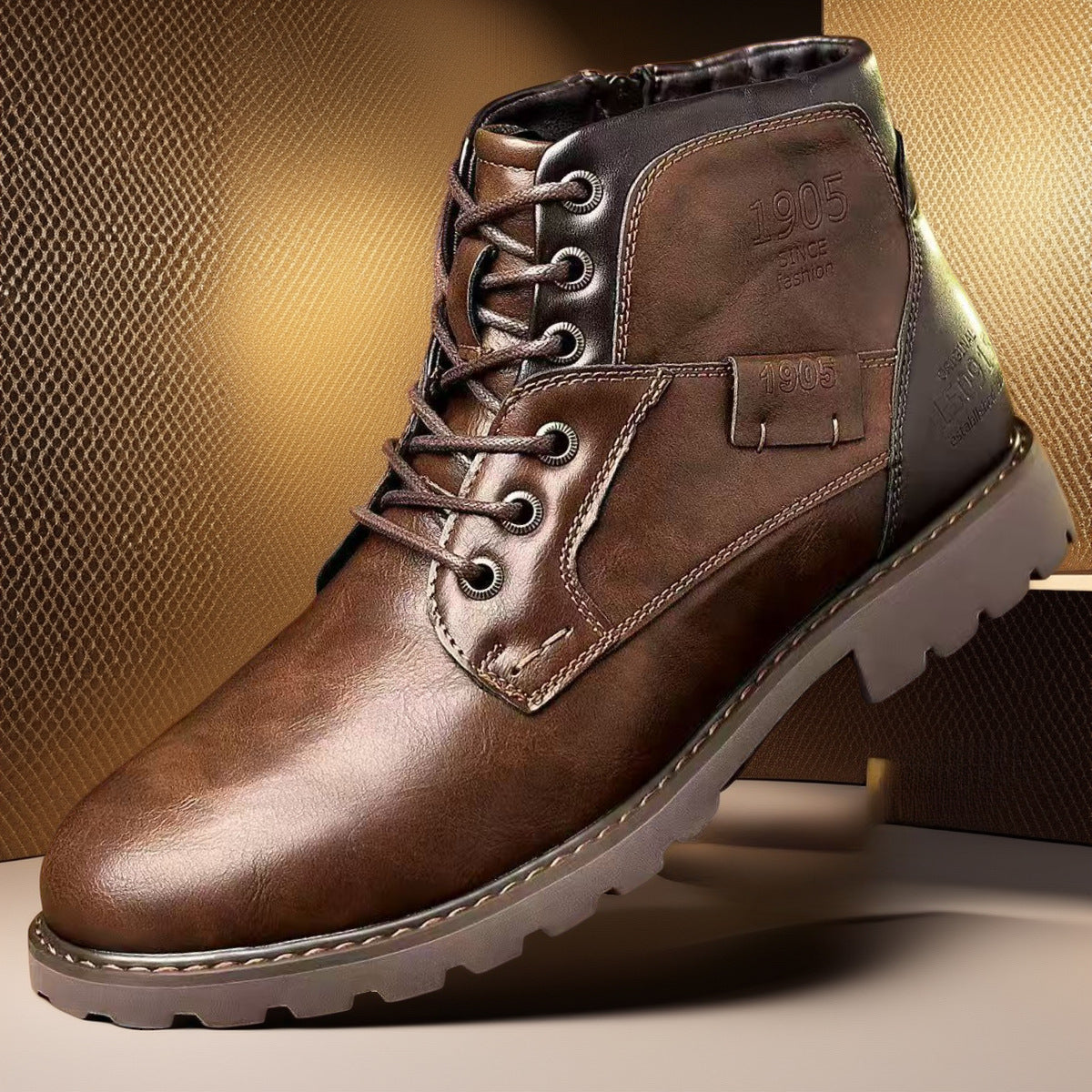 Men’s Boots with Zipper