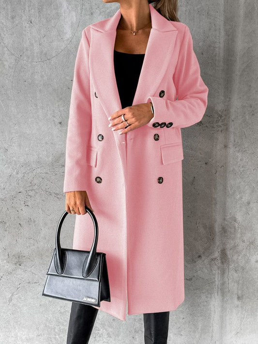Camilla - Ingrid Long Coat Elegant Modern Style - Ideal for Autumn