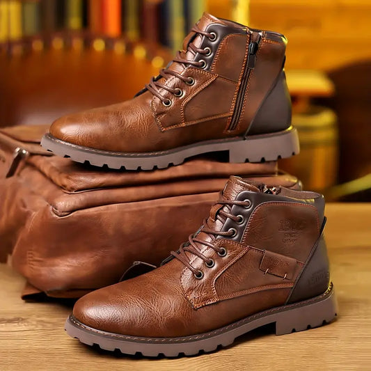 Men’s Boots with Zipper
