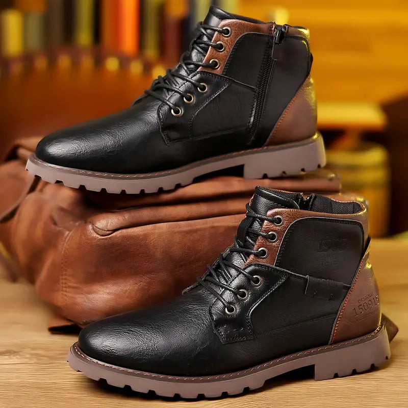 Men’s Boots with Zipper
